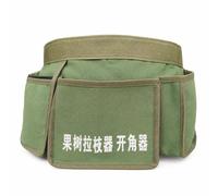 Luwecf Tablier cueillette fruits et légumes, Ceinture Porte-Outils, pour l'extérieur, Sac banane sans tour de cou avec fermeture éclair