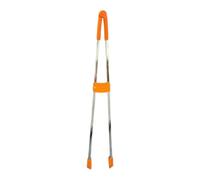 Luwecf Trash Claw Grabber Outil de Ramassage pour Déchets Pince Longue Prise Ergonomique Matériau Inoxydable Fonction Hygiénique Adaptée pour Nettoyage, 86 Cm