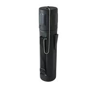 Luwecf Tube de Rangement Électrode Soudure avec Diviseur Contenant Bandoulière Isolé Hermétique Matériau PP Adapté Aux Accessoires Soudeur Atelier Industriel, Noir