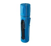 Luwecf Tube de Rangement Électrode Soudure avec Diviseur Contenant Bandoulière Isolé Hermétique Matériau PP Adapté Aux Accessoires Soudeur Atelier Industriel, Bleu Clair