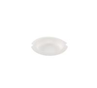 LUX Assiette ronde blanche en canne à sucre Ø 16 cm 600 unités Betik