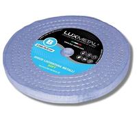 Lux Metal Disque Polissage 200 mm de Coton Fin en Flanelle Roue Pad Tampon Pour Meuleuse Touret à Meuler Brosse Polisseuse Lustrage Metal Acier Inox Alu Pour Aluminium Chrome Resine Epoxy Pate a Polir