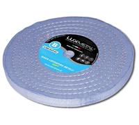 Lux Metal Disque Polissage 300 mm de Coton Fin en Flanelle Roue Pad Tampon Pour Meuleuse Touret à Meuler Brosse Polisseuse Lustrage Metal Acier Inox Alu Pour Aluminium Chrome Resine Epoxy Pate a Polir