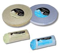 Lux Metal - Kit 2 Disques de Polissage de 250 mm et 2 Pâtes Abrasives de 700 gr - Pour Aluminium, Fer, Acier Inoxydable, Bronze, Marbre - Polissage Métallique Efficace
