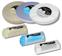 Lux Metal - Kit 3 Disques de Polissage de 250 mm et 3 Pâtes Abrasives de 700 gr - Pour Aluminium, Fer, Acier Inoxydable, Bronze, Marbre - Polissage Métallique Efficace