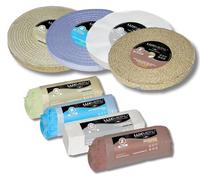 Lux Metal - Kit 4 Disques de Polissage de 300 mm et 4 Pâtes Abrasives de 700 gr - Pour Aluminium, Fer, Acier Inoxydable, Bronze, Marbre - Polissage Métallique Efficace