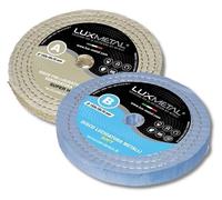 Lux Metal - Kit de Polissage 2 Disques 150 mm (Soft/Super Hard) - Idéal pour polir l'aluminium, l'acier inoxydable, le plexiglas, le laiton, et le fer - À utiliser avec pâte abrasive.