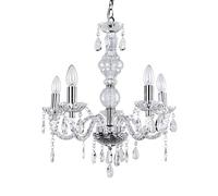 lux.pro lustre plafonnier 5 x E14 Abat-jour Ø : 52 cm