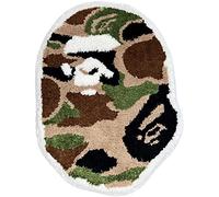 Luxape tapis Bape - Camouflage - Fait à la main et de qualité supérieure - 70 x 50 cm (l x L) - Hypebeast Decor - salon, chambre à coucher, chambre d'enfant