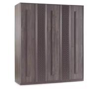 Luxe Armoire Armoire en bois Meuble Bois Gris 5pcs Design