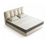 Luxe Matelas mémoire de forme 140x200 cm Memo - épaisseur 13cm- zones de confort mousse mémoire adaptative