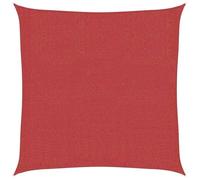Luxe&Mode Voile d'ombrage 160 g/m² Rouge 2x2 m PEHD, 2 ans garantie LV5457