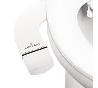 LUXEART NEOM - Bidet Toilette WC Ultra Fin pour Toilette Japonaise - Pulvérisateur Hygiénique à Double Buse, Sans Électricité - Pression d’Eau Réglable - Installation Facile