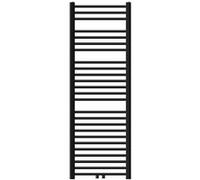 LuxeBath Radiateur de Salle de Bain Design Sahara, 500 x 1500 mm, Noir Mat, Forme Droit Schwarz