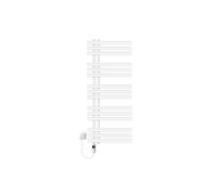 LuxeBath Radiateur de salle de bains design Iron EM 500 x 1200 mm sèche-serviettes blanc avec Résistance 1200W