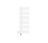 LuxeBath Radiateur Electrique pour Salle de Bain Iron EM, 500x1400 mm Blanc, avec