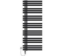 LuxeBath Radiateur Design Iron EM, 600x1600 mm, Noir Mat, avec Résistance Électrique 900W Schwarz