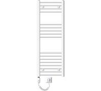 LuxeBath Radiateur Electrique de Salle de Bain Sahara 400x1200 mm Blanc Raccord Latéral