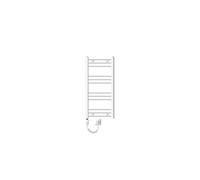 LuxeBath Radiateur Electrique de Salle de Bain Sahara 400x800 mm Blanc Raccord Latéral