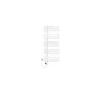 LuxeBath Radiateur Electrique pour Salle de Bain Iron EM, 500x1200 mm Blanc + Résistance