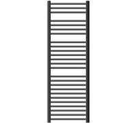 Radiateur Electrique pour Salle de Bain Iron EM, 500x1500 mm Anthracite, Raccord