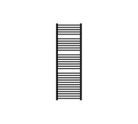 LuxeBath Radiateur Salle de Bain Design Sahara 600x1800 mm Noir Mat Droit avec Schwarz