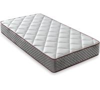 LUXIABED Matelas 80X180 Double Hiver/Été Enroulé Hypoallergénique, Anti-Acariens et Respirant, Mousse à MémoireTissu Aeromax 3X Ferme Moyenne Modèle Elixir Épaisseur 20 cm