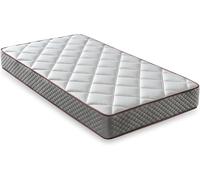 LUXIABED Matelas 80X180 Double Hiver/Été Enroulé Hypoallergénique, Anti-Acariens et Respirant, Mousse à MémoireTissu Aeromax 3X Ferme Moyenne Modèle Elixir Épaisseur 14 cm