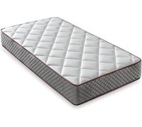 LUXIABED Matelas 80X190 Double Hiver/Été Enroulé Hypoallergénique, Anti-Acariens et Respirant, Mousse à MémoireTissu Aeromax 3X Ferme Moyenne Modèle Elixir Épaisseur 26 cm