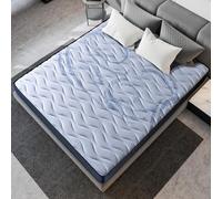LUXIABED Matelas Memoryvex Mousse à Mémoire 90X190 Double Face Hiver/Été Ferme Moyenne Memorysens. Adaptable, Hygiénique et Respirant Simple Couleur Gris. Modèle Fantasy Épaisseur 20 cm