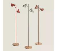 TechBrey Lampadaire Métal Luxo Terre cuite Terre cuite