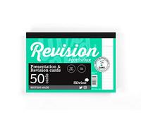 Luxpad Lot de 50 cartes lignées pour révision et présentation Blanc Format A6 15,2 x 10,2 cm