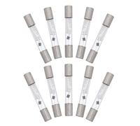 Luxshiny 10 Pièces Fusible Haute Tension 6x40mm 0,9a pour Four Micro-ondes, Tube en Verre Protection les Surintensités, Installation Facile pour Réparation de Four Domestique