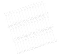 Luxshiny 100 Clips en Plastique pour Tomates et Légumes, Pince à Lier la Vigne, Support Stable et Polyvalent pour Plantes Grimpantes, Lot de 100 Pièces pour Jardinage