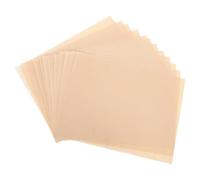 Luxshiny 100 Pièces Papier Sulfurisé Naturel Prédécoupé 40x30cm Revêtement Antiadhésif, Léger et Rectangulaire, Cuisson au Four, Friteuse à Air et Cuisson Vapeur