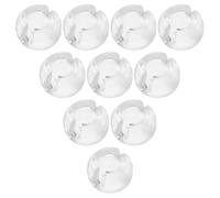 Luxshiny 120 Pièces Accessoire de Store Vénitien Transparent en Pom, Butée Verticale pour Chaînette à Billes, Anti-Glissement, Réglage Rapide de Longueur, Réparation de Stores