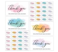 Luxshiny 120 Pièces Cartes de Remerciement, Élégantes et Résistantes | Espace pour Note Personnelle, Usage Polyvalent en Librairie, Boutiques et Commandes, Design Raffiné