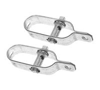 Luxshiny 2 Pièces Tendeur de Câble en Acier Argenté pour Clôture et Fil Métallique, Installation Stable et Facile, Accessoire Extérieur pour Grillage et Serrage