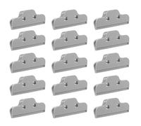 Luxshiny 20 Clips de Fermeture en Plastique Abs pour Paquet Alimentaires, Étanchéité Hermétique et Conservation Fraîcheur, Snacks au Quotidien