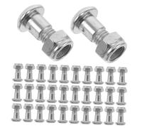 Luxshiny 20 Pièces Vis de Remplacement Acier Inoxydable pour Sécateurs Visserie Robuste pour Réparation de Cisailles à Branches de Jardin