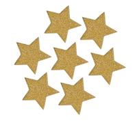Luxshiny 200 Pièces de Confettis Étoiles à Cinq Branches en Pvc Pailleté Or pour Décoration de Table Mariage et Accessoires Photo à Domicile