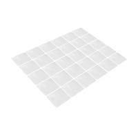 Luxshiny 30pcs Pastilles Adhésives Carrées Double Face en Pvc Transparent Imperméable, Ultra Fines et Invisibles, pour Créations Artisanales et Décoration Murale