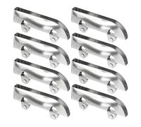Luxshiny 8 Pièces Roulettes Pour Porte Coulissante Galet Porte Coulissante Pour Armoire Et Vitrine Rouleaux De Guidage En Acier Inoxydable 5.60 X 2.10 X 0.65 Cm Pour Meubles