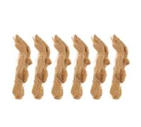 Luxshiny Accessoires d'allume-feu en Jute Lot de 6 pour Camping et Survie feu Rapide extérieur