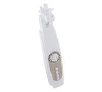 Luxshiny Boîtier de Commande de Ventilateur Pied Plastique Boîte de Commutation avec Bouton Poussoir Compatible Tubes Acier Remplacement Rapide sans Minuterie Blanc