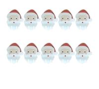 Luxshiny Cartes Décoratives et Forme Cartoon en Carton Père Noël 50 Identifiez Vos Verres Design Festif Pack Pratique pour Verres à Vin Lors de Fêtes de Noël