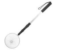 Luxshiny Collecteur Œufs Extensible avec Panier Maille INOX Anti-Casse Outil de Cueillette Pratique pour Poulailler Nid et Ferme Manche Télescopique Sections