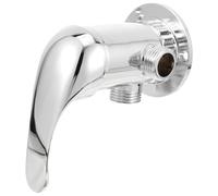 Luxshiny Dérivateur de Salle de Bain à 3 Voies en Alliage Argenté, Robinet pour Eau Chaude et Froide, Réglage Température et Volume, pour Installation Simple et Élégante