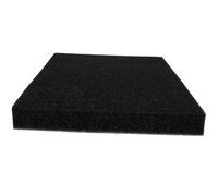 Luxshiny Éponge Hydroponique de Semis 16d Noire pour Germination de Légumes | Plaque à Alvéoles Tissu Maillé, Légère et Lavable, Culture en Serrage, sans Sol ni Additifs