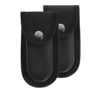 Luxshiny Étui Couteau Pliant en Nylon Taches, Pochette Pliable Pratique 2pcs pour Porte-outil Utilitaire Portable et Léger